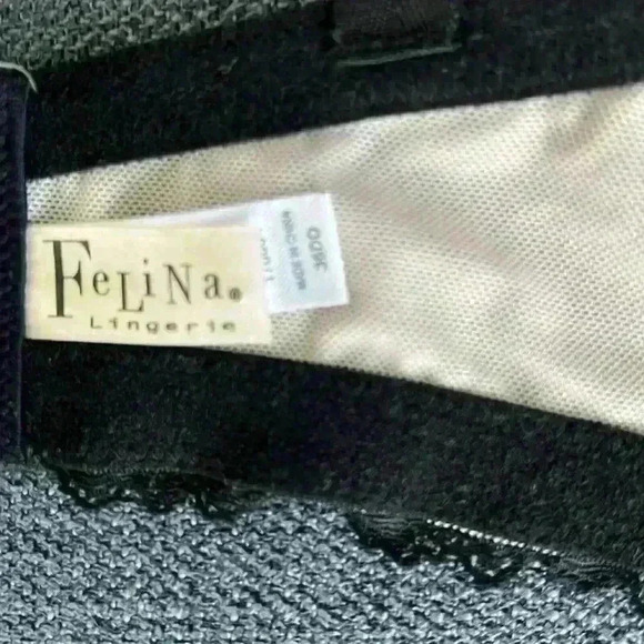 Celina NWT  black convertible strapless bra size 36DD - Picture 5 of 5